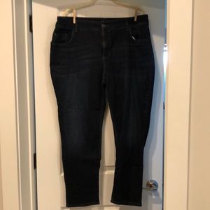 Lee rider blue jeans